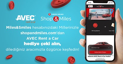Millerini AVEC Hediye Çekine Dönüştür Shop&Miles Avantajı
